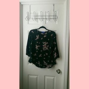 Flower shirt. Classy